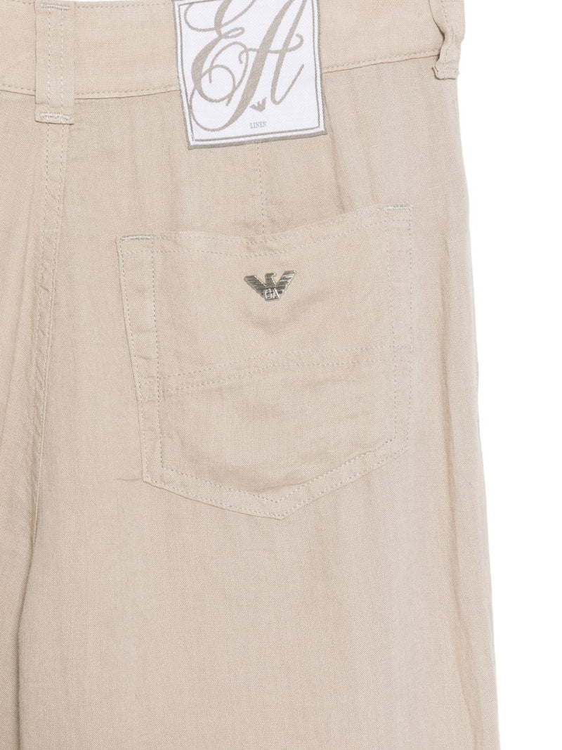 Emporio Armani Linen trousers | Urbalenti™ NYC