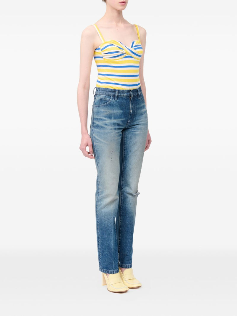 MM6 Maison Margiela Denim Cotton Jeans | Urbalenti™ NYC
