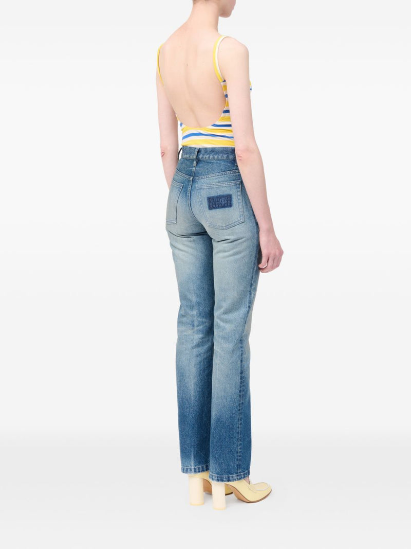 MM6 Maison Margiela Denim Cotton Jeans | Urbalenti™ NYC