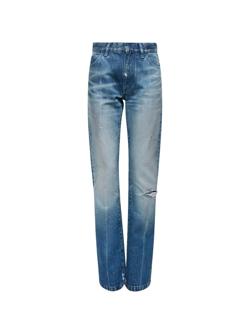 MM6 Maison Margiela Denim Cotton Jeans | Urbalenti™ NYC