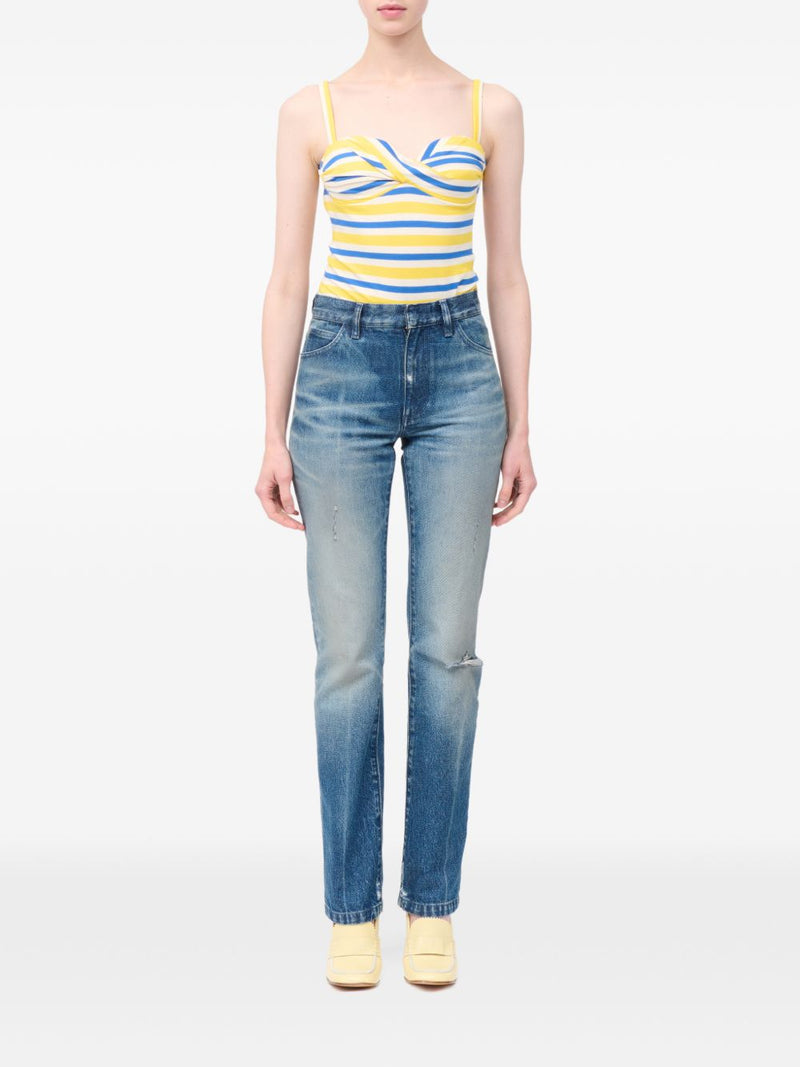 MM6 Maison Margiela Denim Cotton Jeans | Urbalenti™ NYC