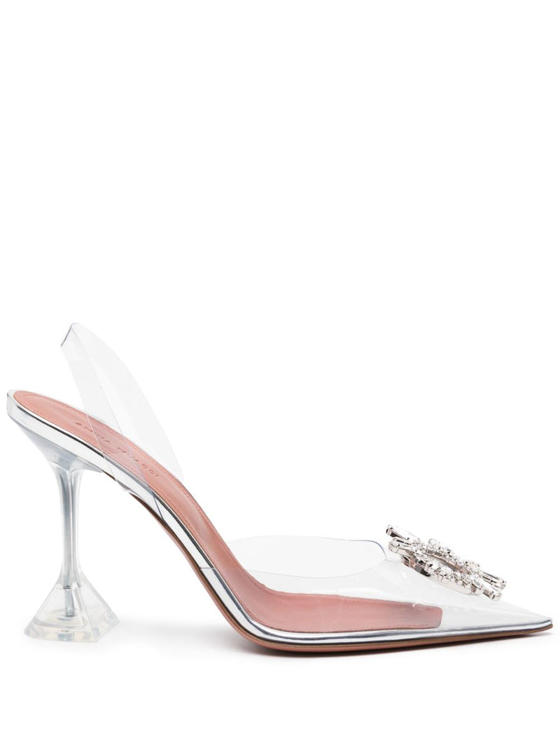 Amina Muaddi Begum Slingback Pumps | Urbalenti™ NYC