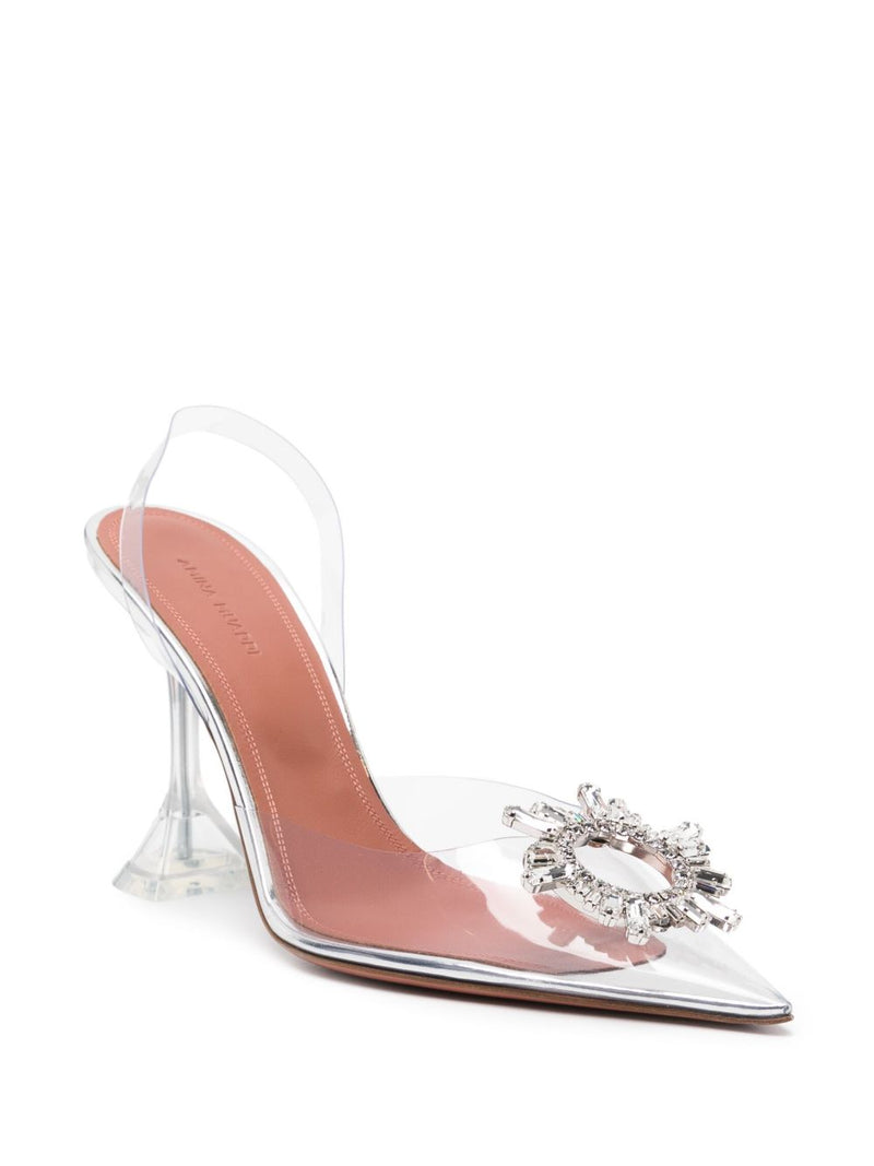 Amina Muaddi Begum Slingback Pumps | Urbalenti™ NYC