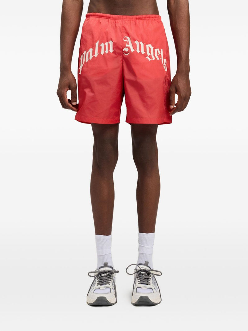 Palm Angels Logo Swim Shorts | Urbalenti™ NYC