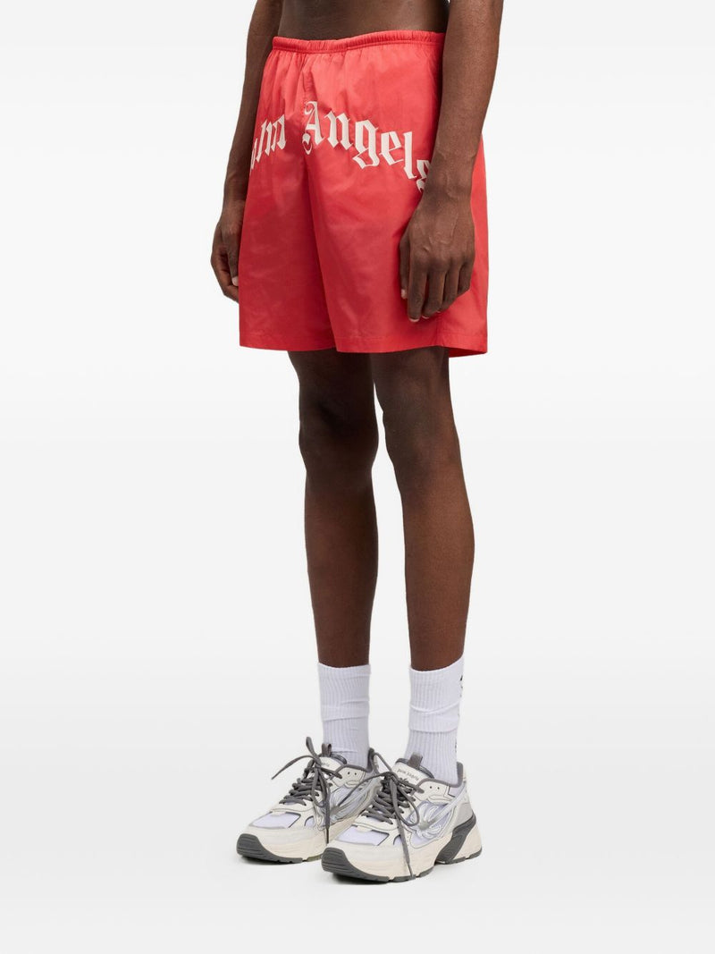 Palm Angels Logo Swim Shorts | Urbalenti™ NYC