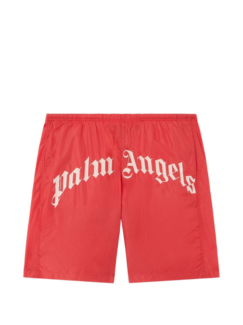 Palm Angels Logo Swim Shorts | Urbalenti™ NYC
