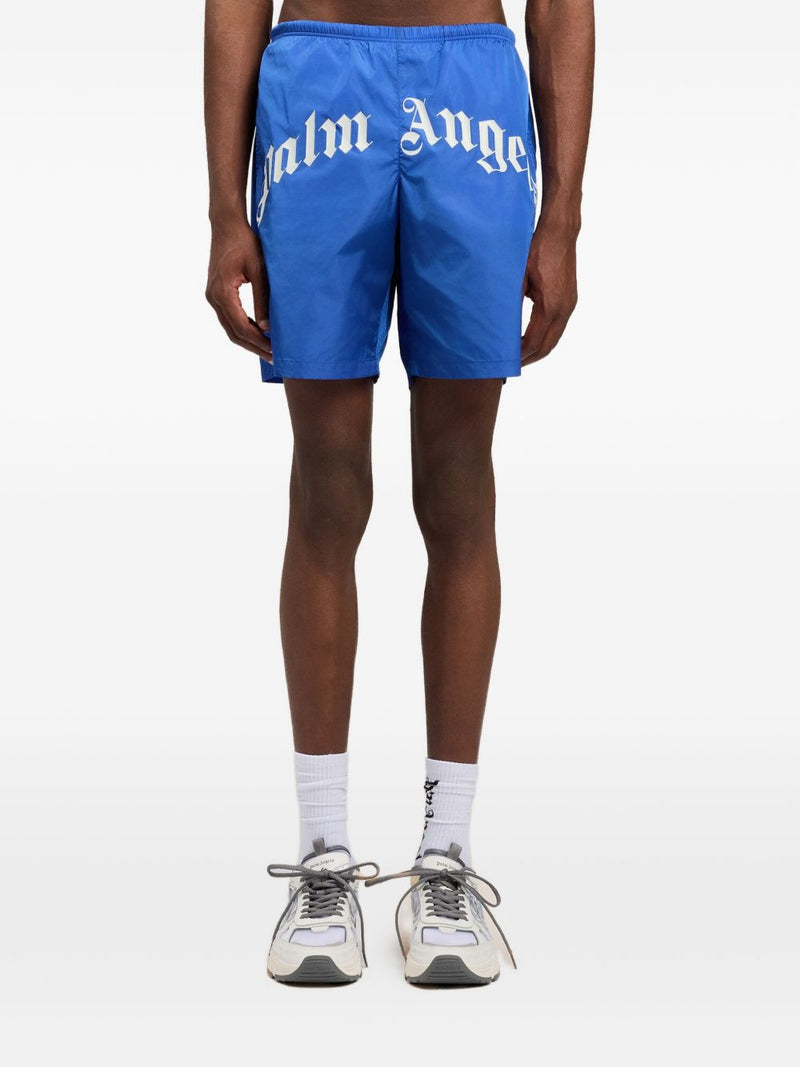 Palm Angels Logo Swim Shorts Variant 2 | Urbalenti™ NYC