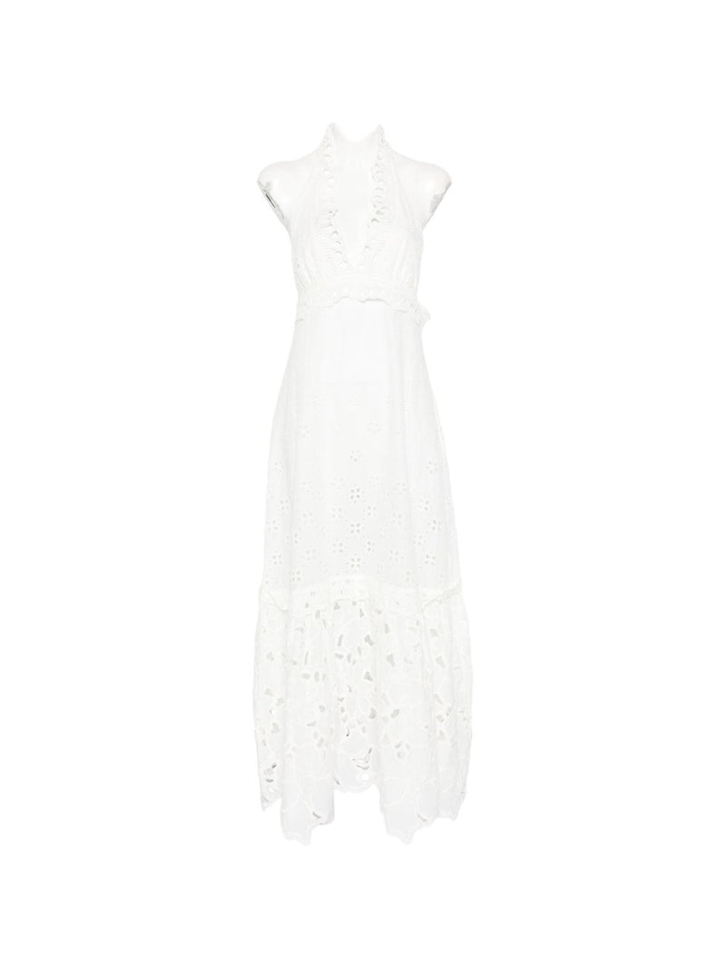 Ermanno Scervino Ermanno Scervino Lace Cotton Long Dress