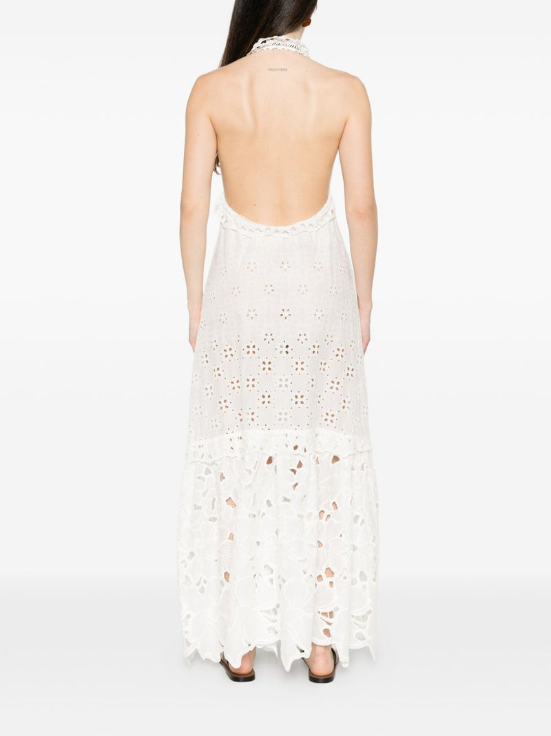 Ermanno Scervino Ermanno Scervino Lace Cotton Long Dress