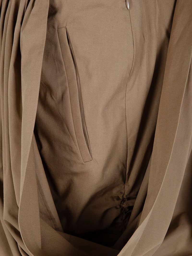 Chloé ChloÃ© Cotton Draped Midi Skirt | Urbalenti™ NYC