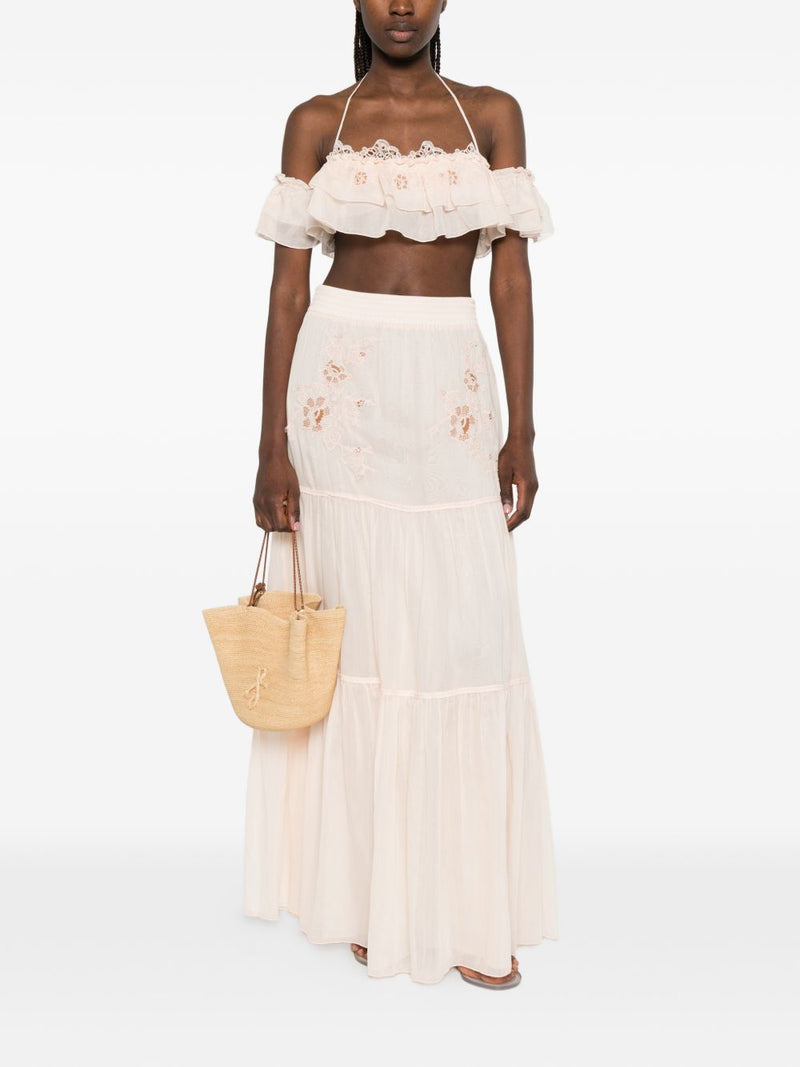 Ermanno Scervino Ermanno Scervino Cotton Long Skirt