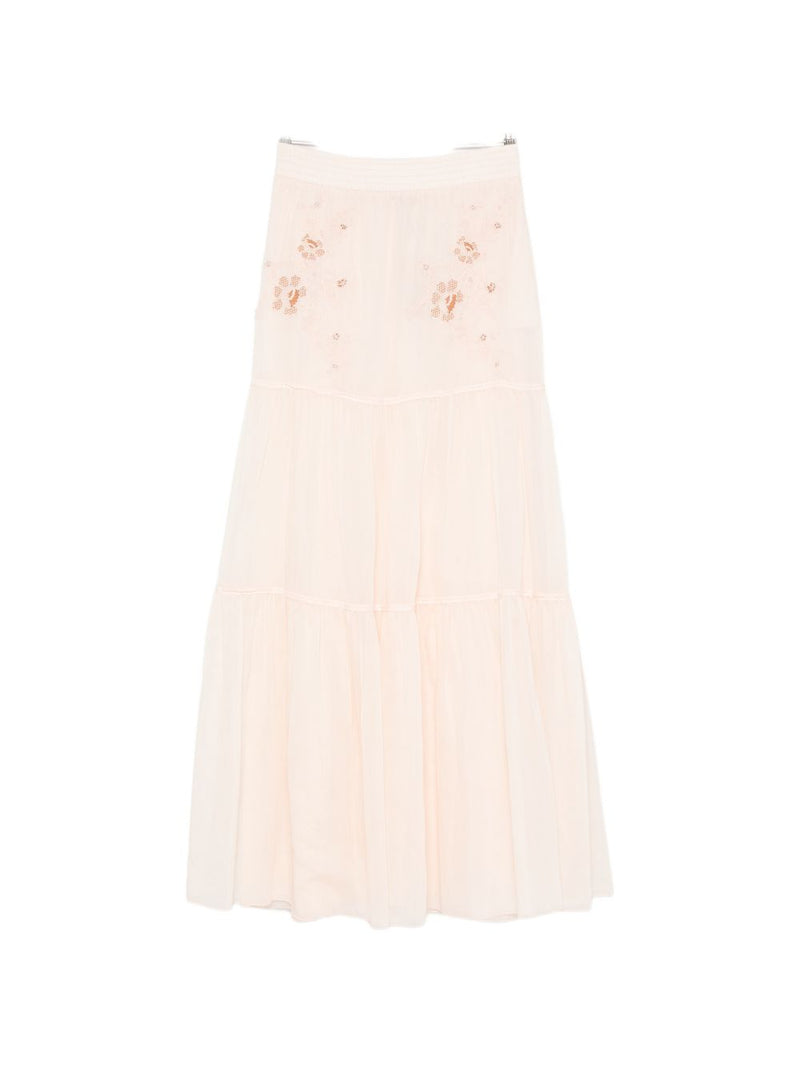 Ermanno Scervino Ermanno Scervino Cotton Long Skirt