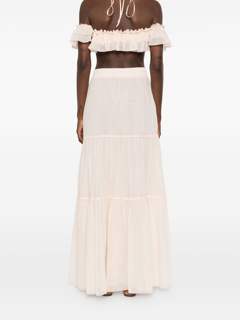 Ermanno Scervino Ermanno Scervino Cotton Long Skirt