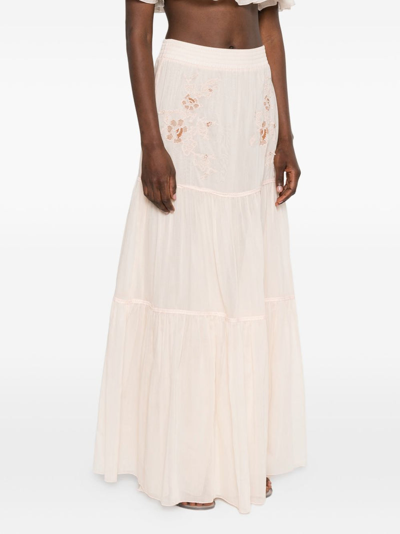 Ermanno Scervino Ermanno Scervino Cotton Long Skirt