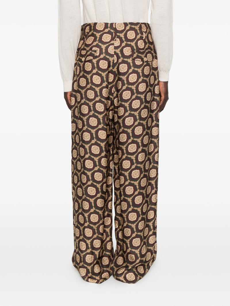 Emporio Armani Emporio Armani Printed Trousers