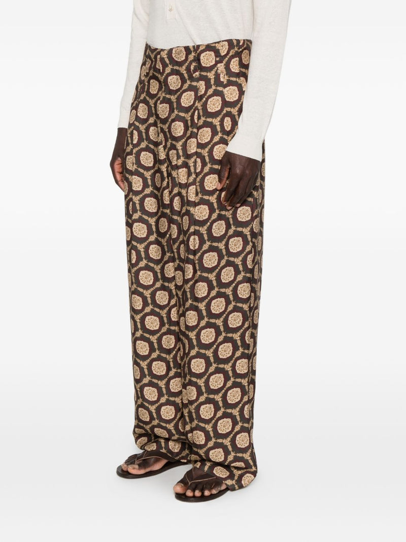 Emporio Armani Emporio Armani Printed Trousers