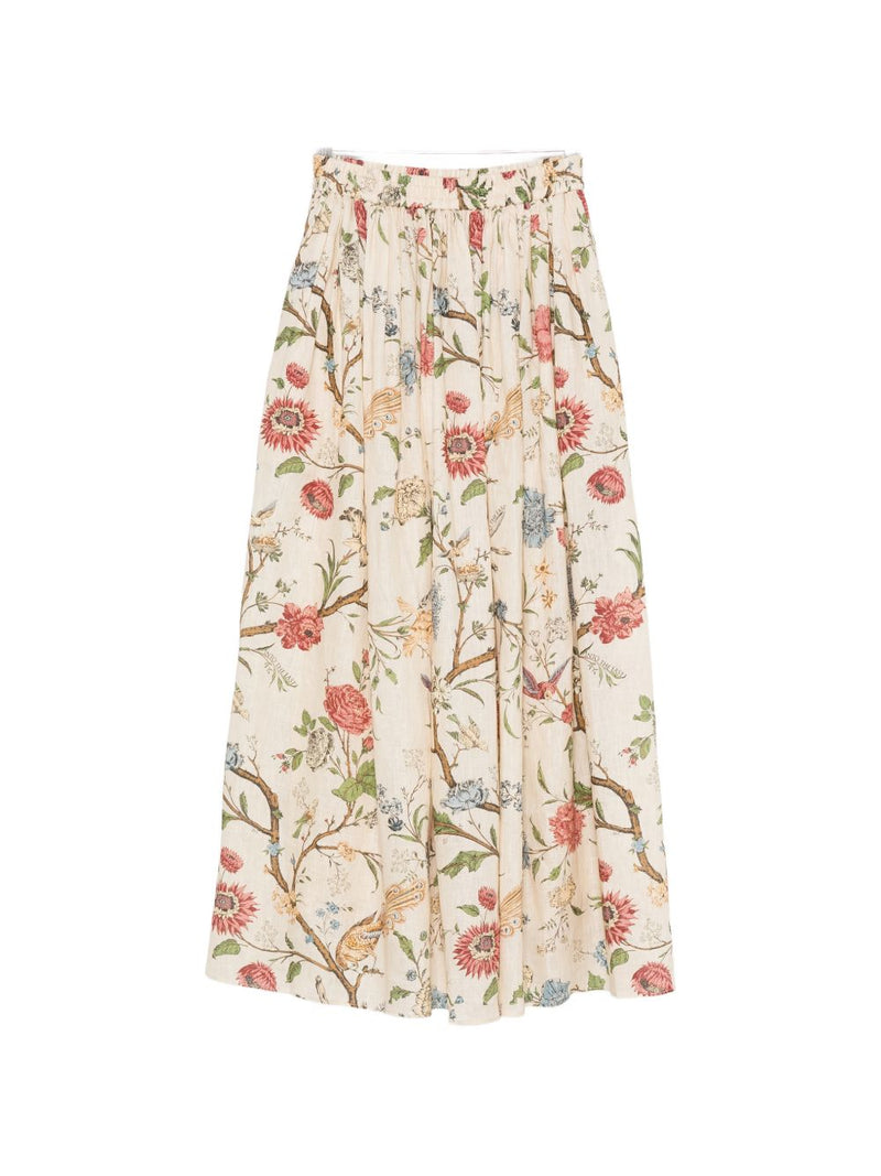 INTO THE EAST Into The East Linen Silk Blend Trousers