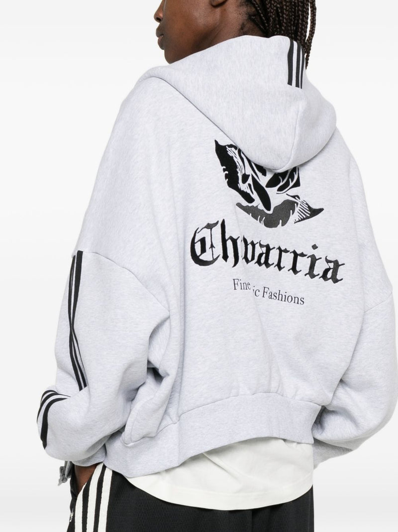 ADIDAS X WILLY CHAVARRIA Cotton Zipped Hoodie |... | Urbalenti™ NYC