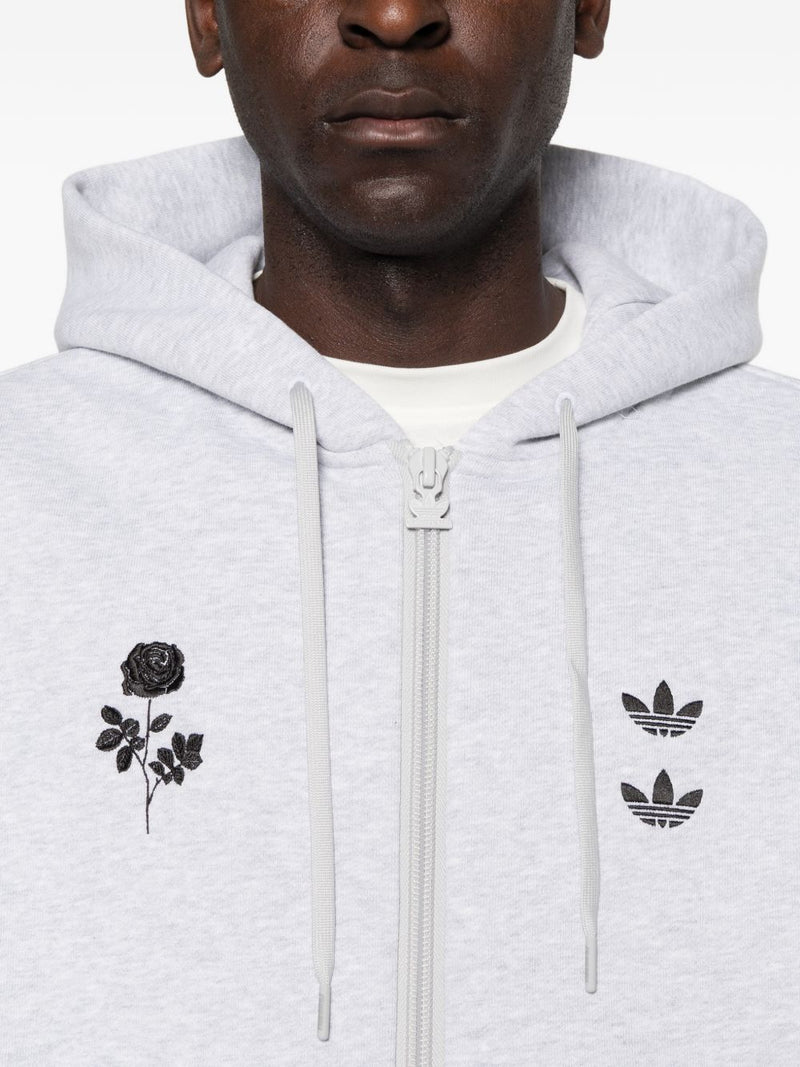 ADIDAS X WILLY CHAVARRIA Cotton Zipped Hoodie |... | Urbalenti™ NYC