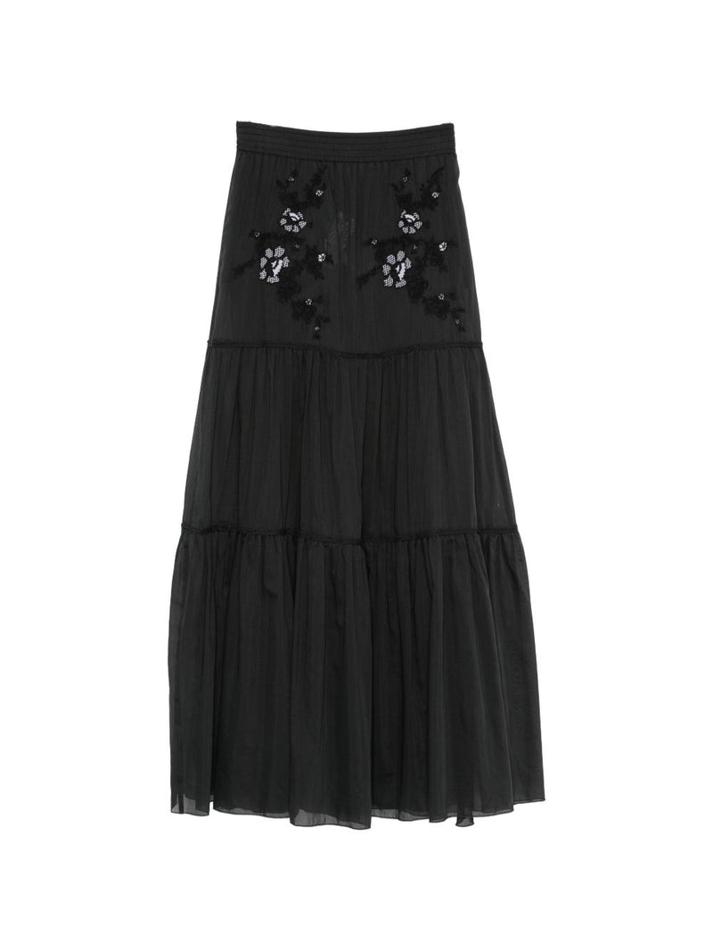 Ermanno Scervino Ermanno Scervino Cotton Long Skirt