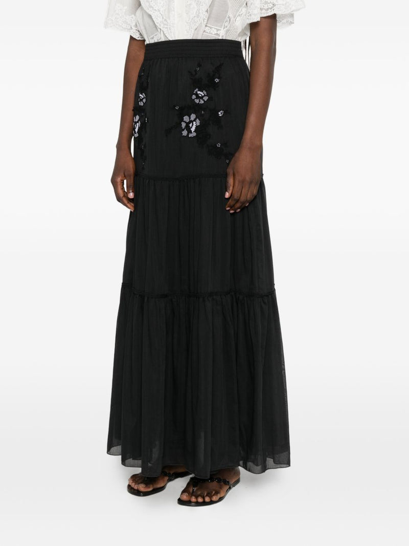 Ermanno Scervino Ermanno Scervino Cotton Long Skirt