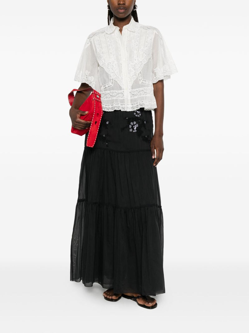 Ermanno Scervino Ermanno Scervino Cotton Long Skirt