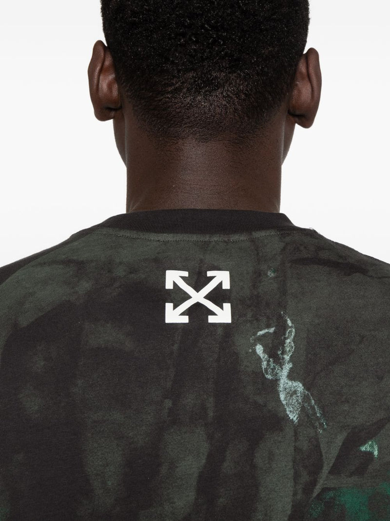 Off White Off-White Dark Painting T-Shirt | Urbalenti™ NYC