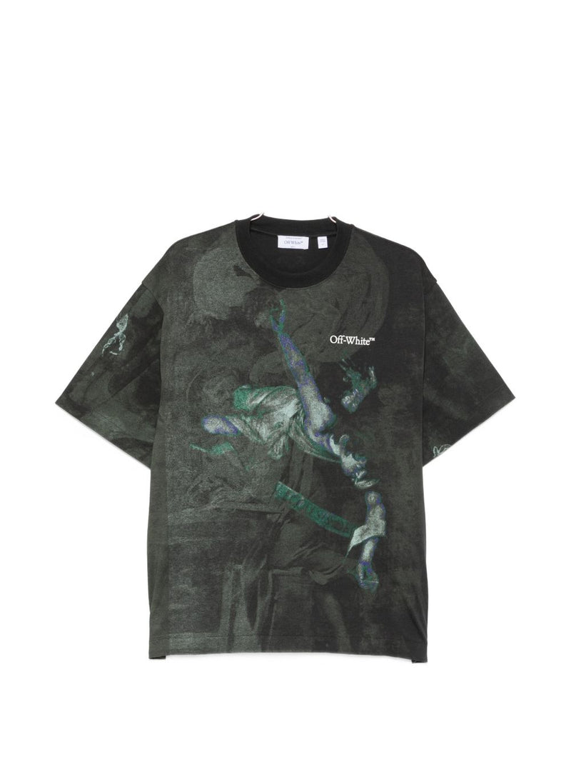 Off White Off-White Dark Painting T-Shirt | Urbalenti™ NYC