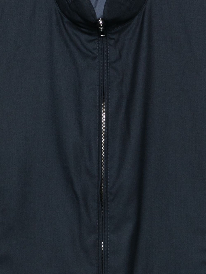 Giorgio Armani Giorgio Armani Cashmere Silk Blend Blouson Jacket