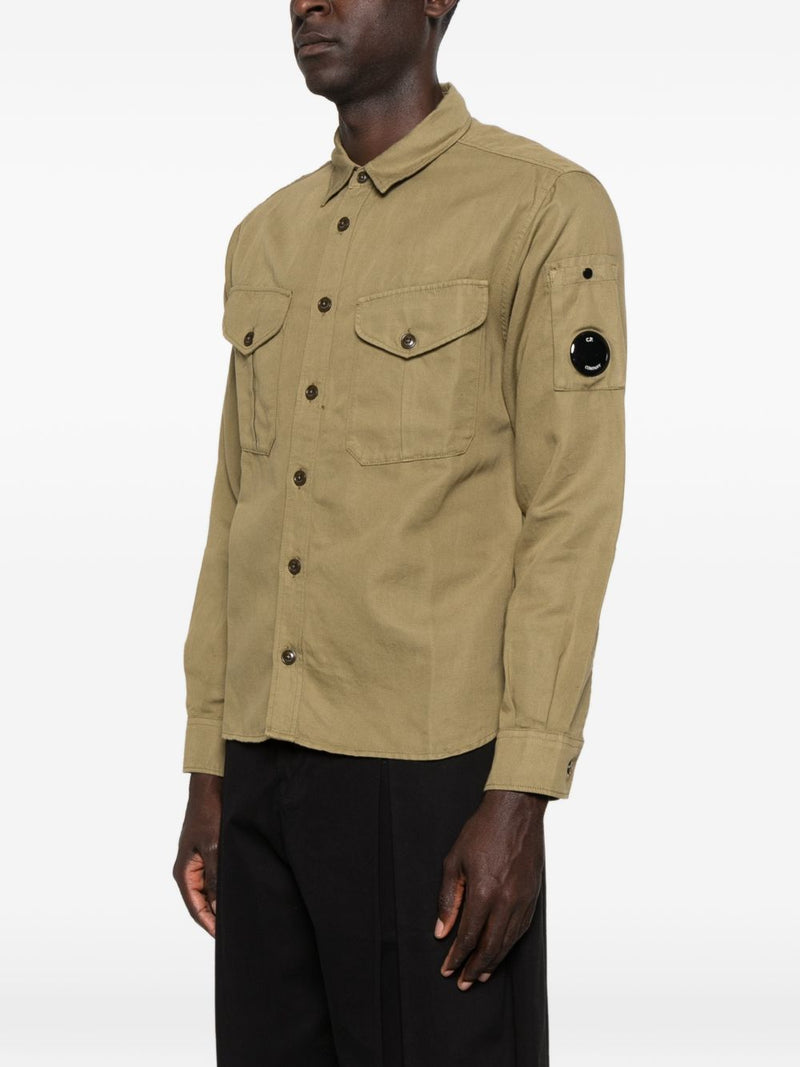 C.P. Company C.P. Company Cotton Linen Blend Shirt