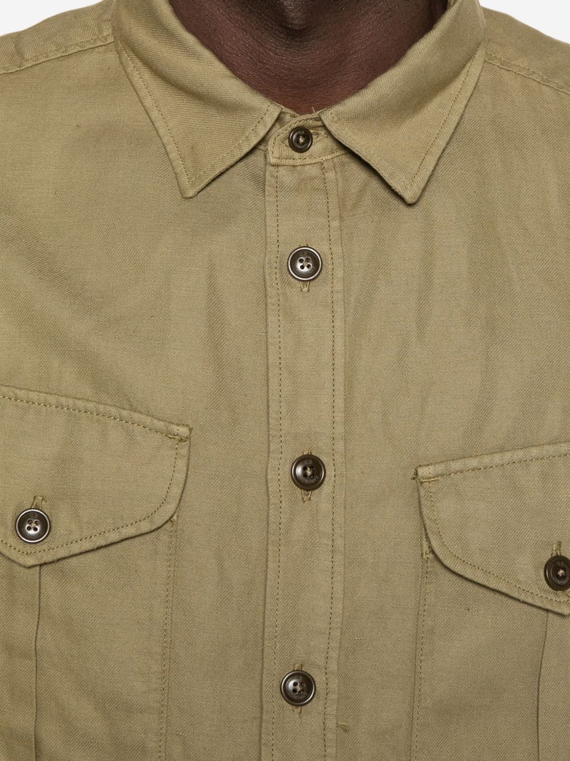 C.P. Company C.P. Company Cotton Linen Blend Shirt