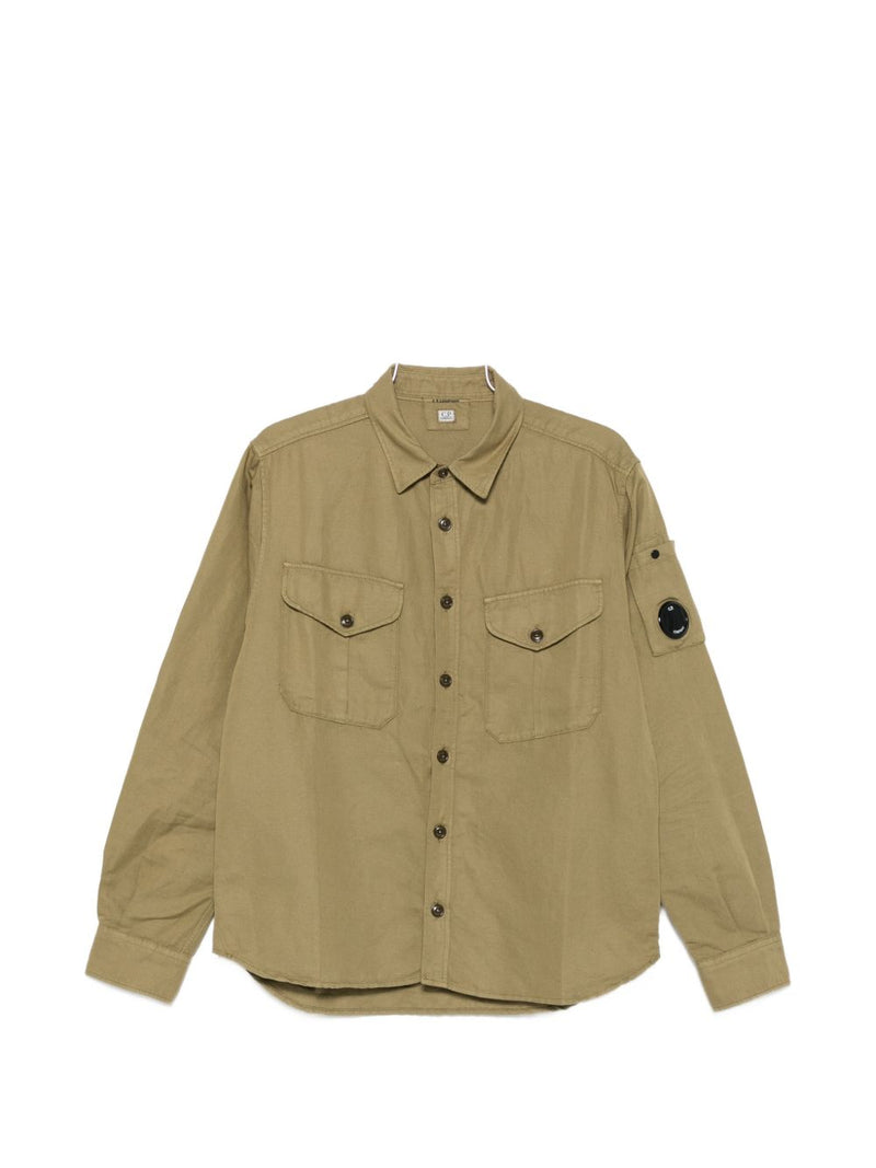 C.P. Company C.P. Company Cotton Linen Blend Shirt