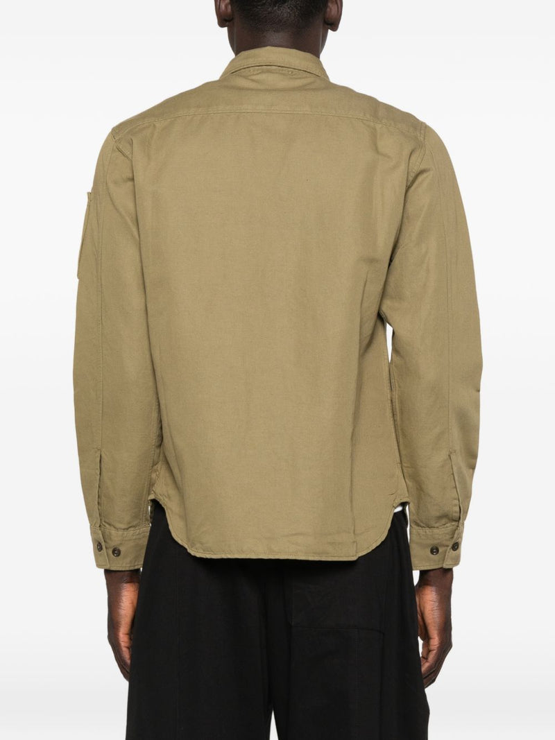 C.P. Company C.P. Company Cotton Linen Blend Shirt