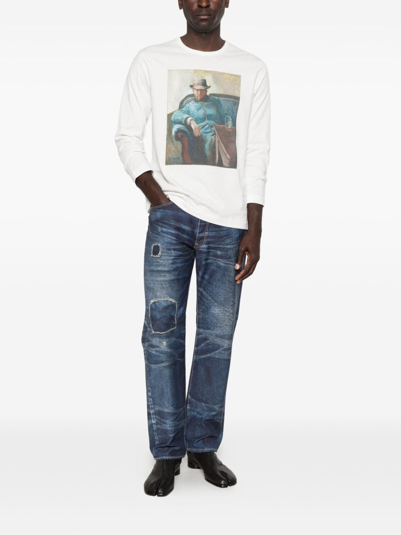 Junya Watanabe Junya Watanabe Cotton and Nylon Trousers