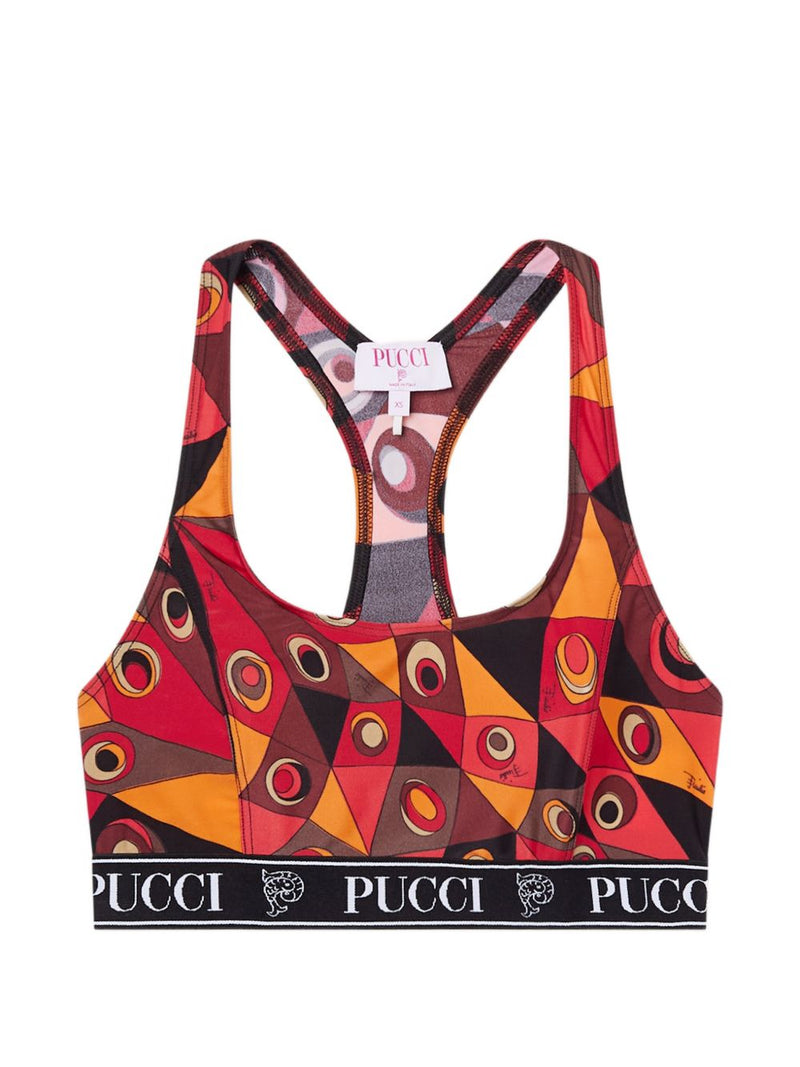 Bralette estampada Pucci Pucci