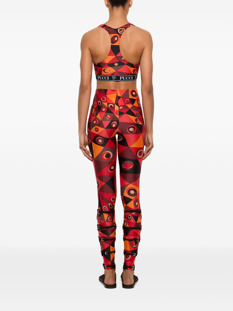 Bralette estampada Pucci Pucci