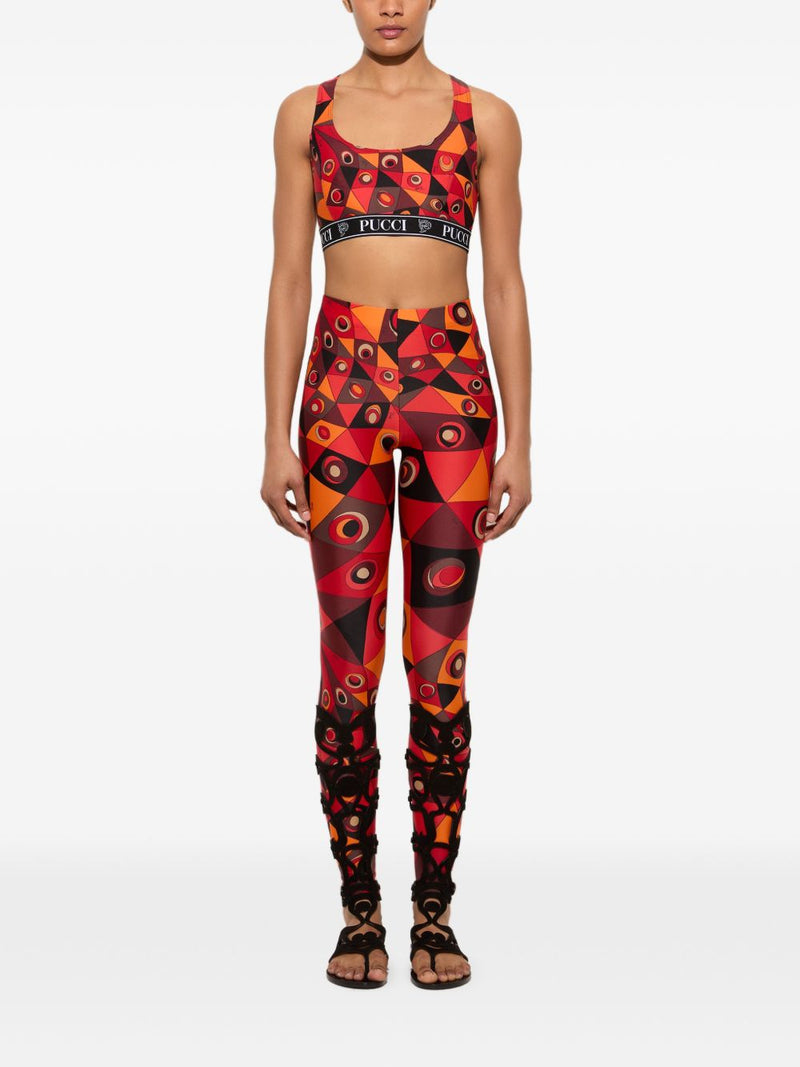 Bralette estampada Pucci Pucci