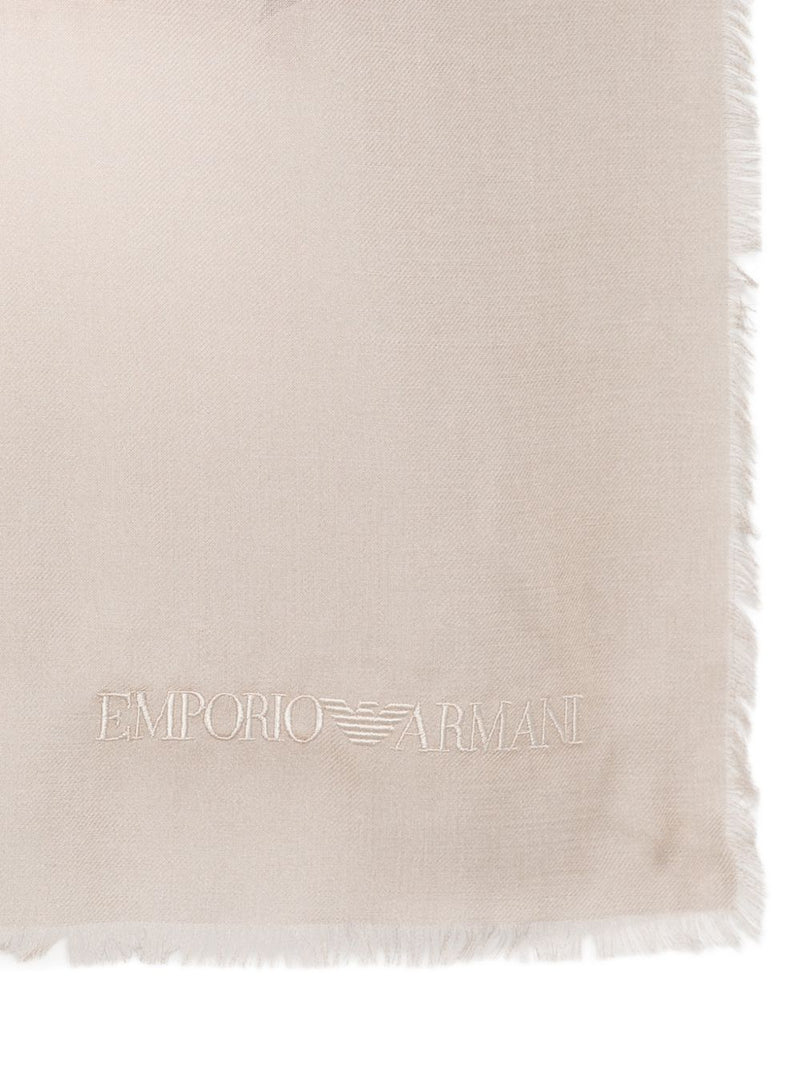 Emporio Armani Scarfs BEIGE | Urbalenti™ NYC
