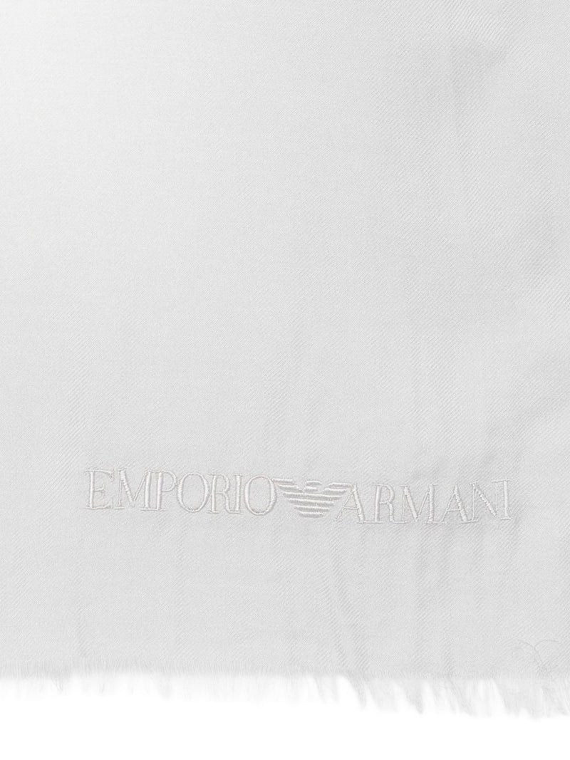 Emporio Armani Scarfs GREY | Urbalenti™ NYC