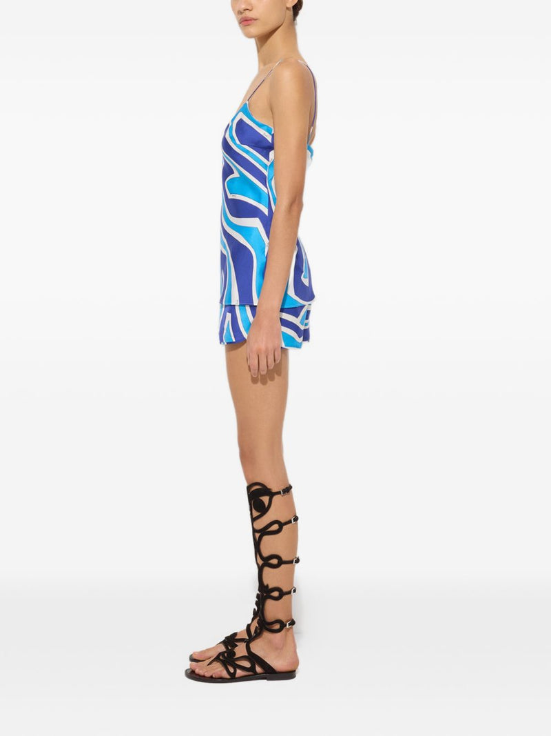 Pucci PUCCI Top LIGHT BLUE