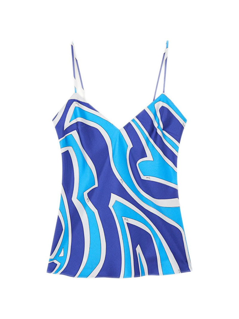 Pucci PUCCI Top LIGHT BLUE