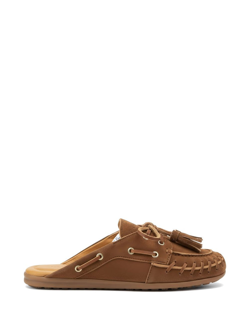 032C 032C POSA Flat shoes BROWN