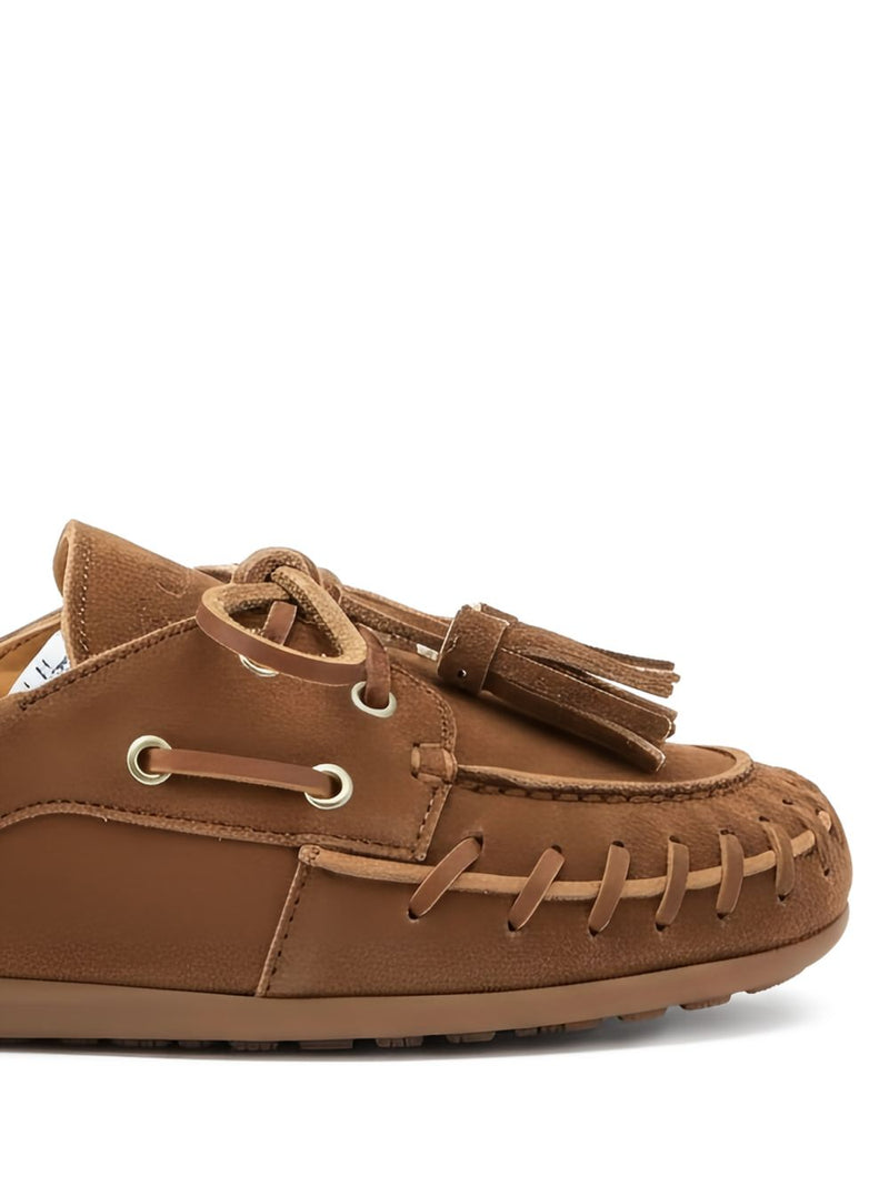 032C 032C POSA Flat shoes BROWN