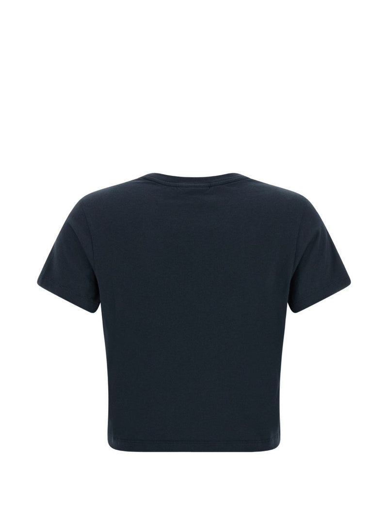 Maison Kitsuné Maison Kitsuné Fox-Embroidered Cotton T-Shirt