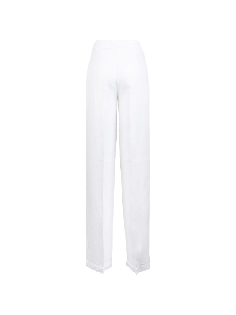 Via Masini 80 Via Masini 80 Linen wide-leg trousers