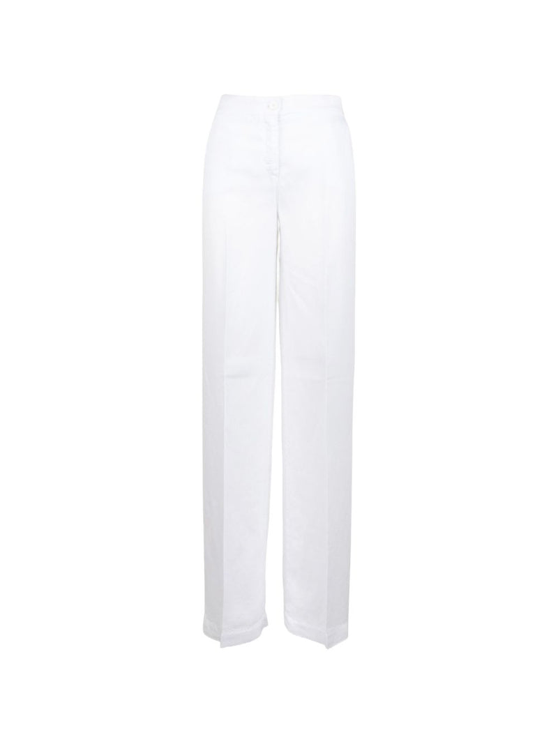 Via Masini 80 Via Masini 80 Linen wide-leg trousers