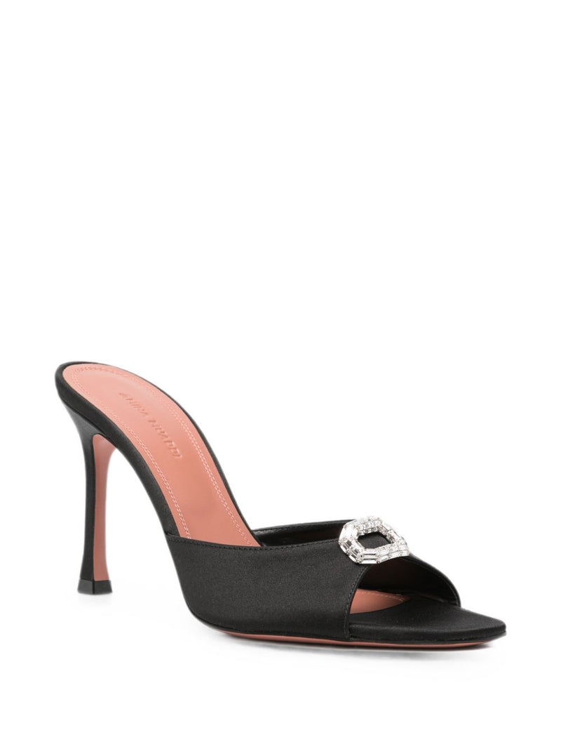 Amina Muaddi Amina Muaddi Sandals BLACK