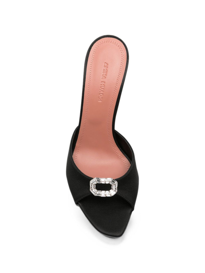 Amina Muaddi Amina Muaddi Sandals BLACK