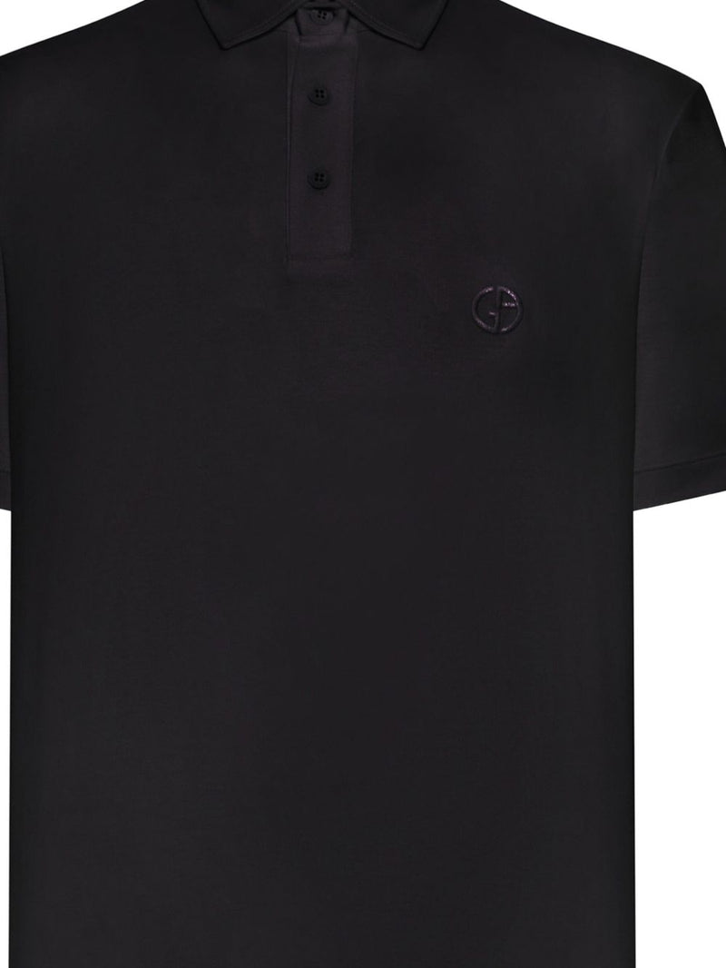 Giorgio Armani GIORGIO ARMANI T-shirts and Polos BLACK