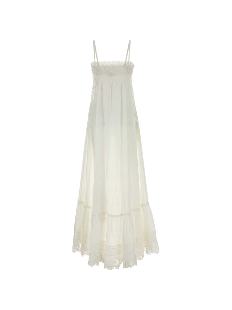 Saint Laurent Saint Laurent Dresses WHITE